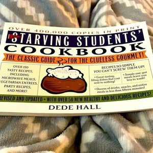 Starving students cookbook Dede Hall Rare EUC